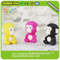 Papeterie rouge Monkey Eraser de mode